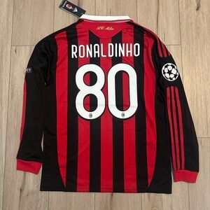 Milan Ronaldinho 2009/10 Soccer Jersey